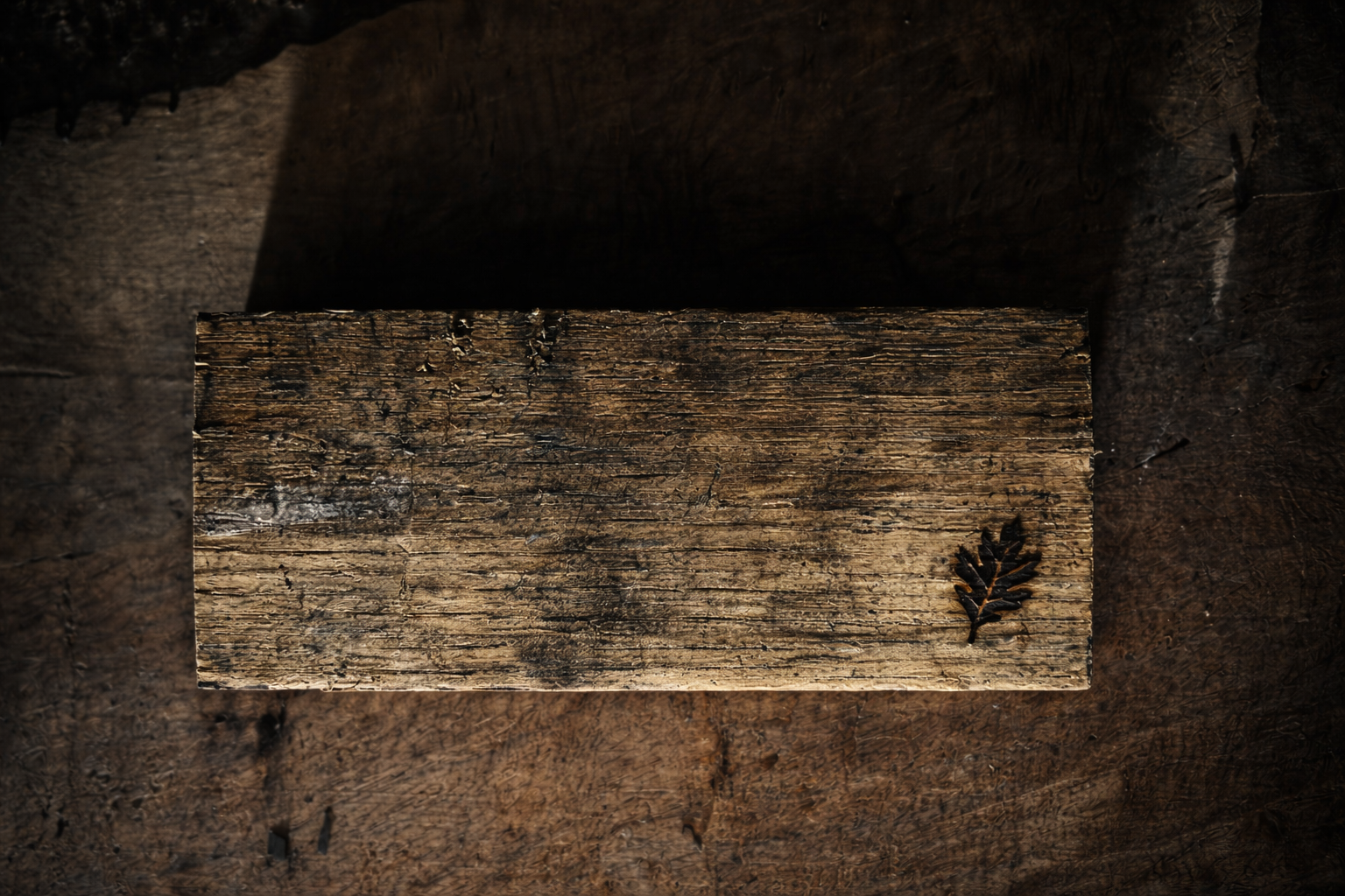 Reclaimed oak stave, First Cut, smoke scent, charred barrel wood
